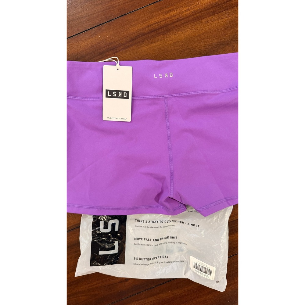 LSKD RXD Micro Short Tights Iris Purple Shorts WTGH0016-Iris XL‎ NEW NWT - Picture 13 of 16